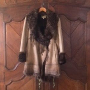 Nigel Preston & Knight LUX Shearling coat SZ Med.
